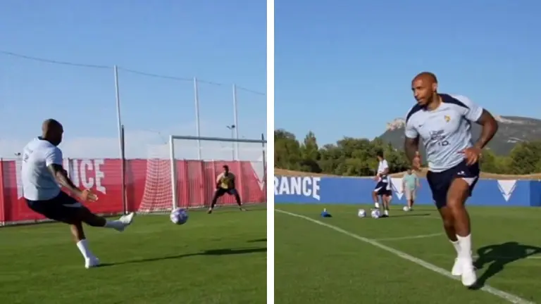 'Better Than Mbappe': Thierry Henry's Vintage Finishes Spark Internet Frenzy, Rolling Back the Clock Thierry Henry