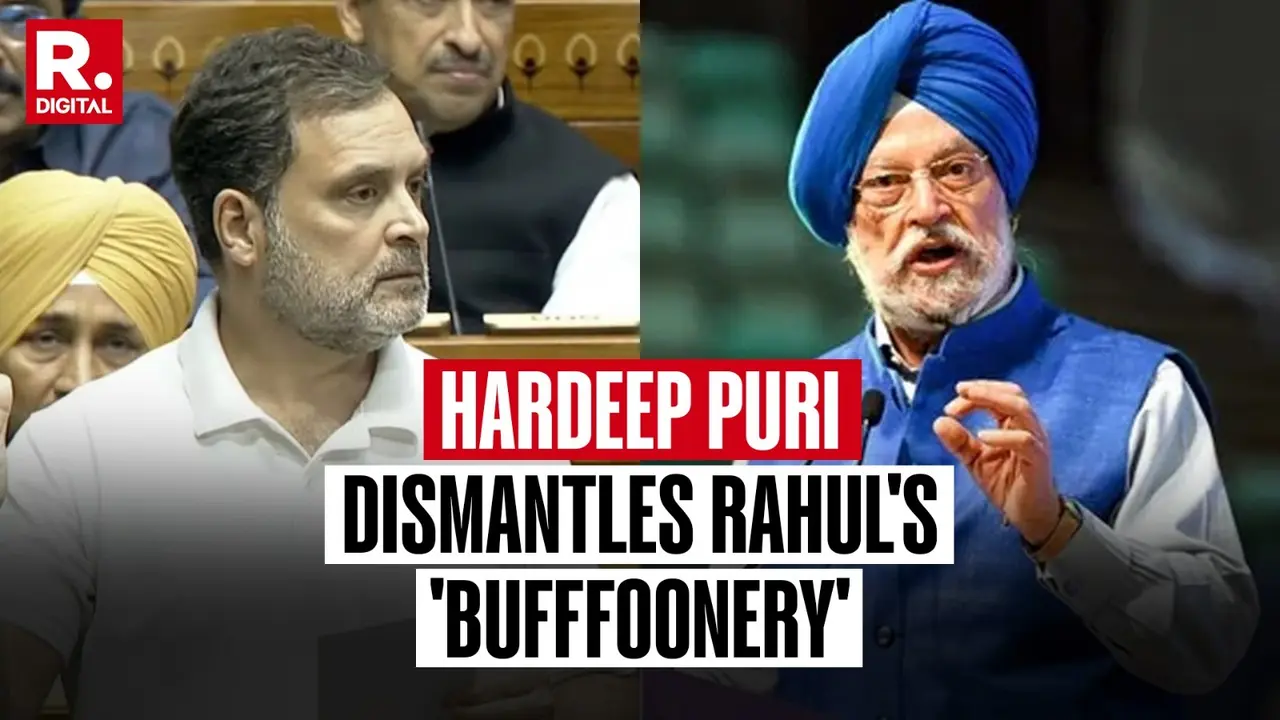 'Thoda Sa Padh Likh Lo': Hardeep Singh Puri Blasts Rahul Gandhi, Clarifies Epstein Interaction, Says 'Should Read The Emails' 'Thoda Sa Padh Likh Lo': Hardeep Singh Puri Blasts Rahul Gandhi, Clarifies Epstein Interaction, Says 'Should Read The Emails'