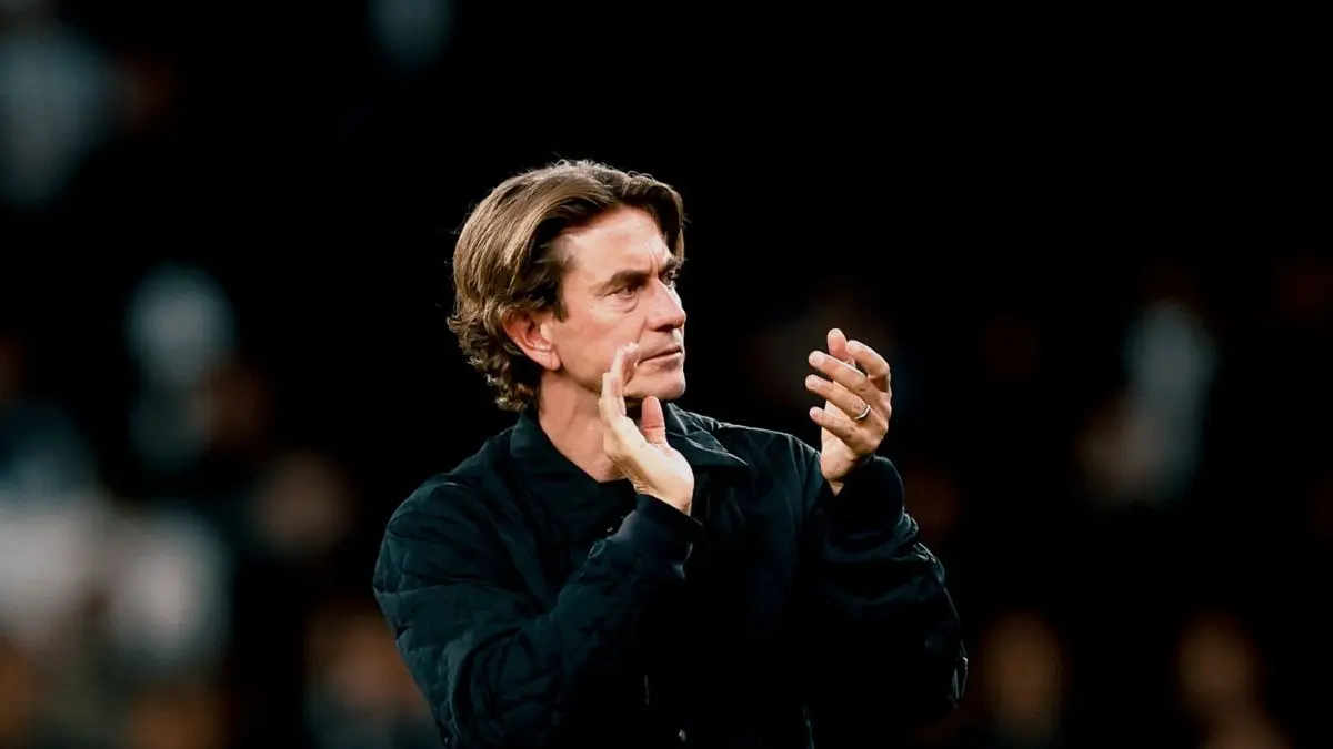 Thomas Frank following the match