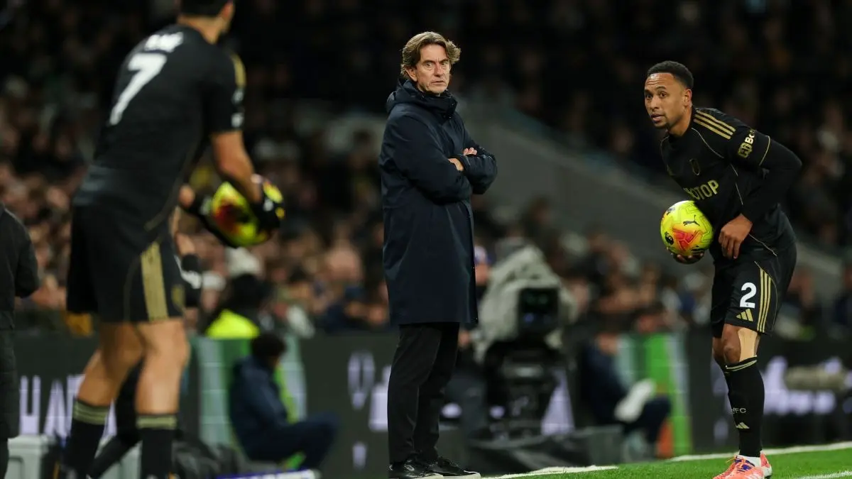 Thomas Frank Admits Tottenham Are 'Desperate' For Win As Team Sits Six Points Above Relegation Zone Thomas Frank stands on the touchline during PL Match