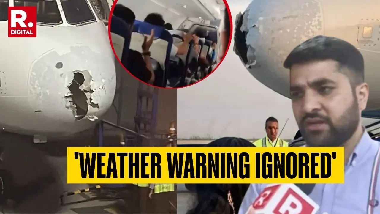 ‘Thought It Was My Last Flight’: IndiGo Flight Passenger Recounts Horror After Hailstorm Hits Aircraft En Route Srinagar