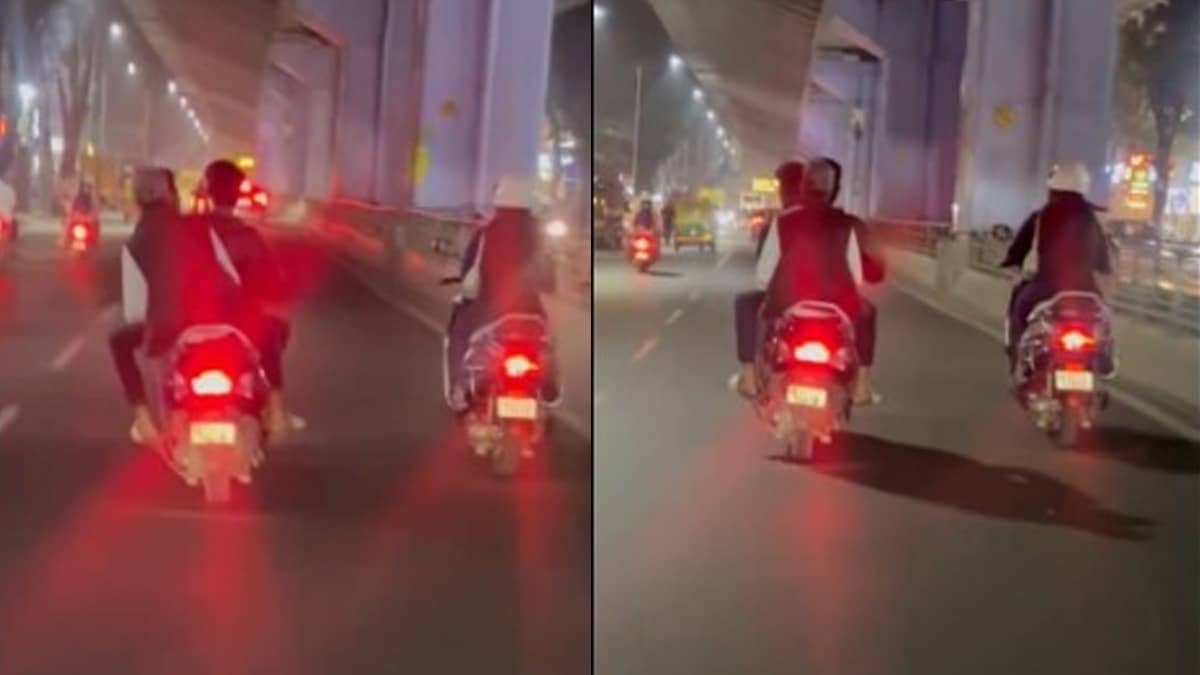 Three Men on Scooter Harass Woman Rider on Bengaluru Road; Police Launch Inquiry