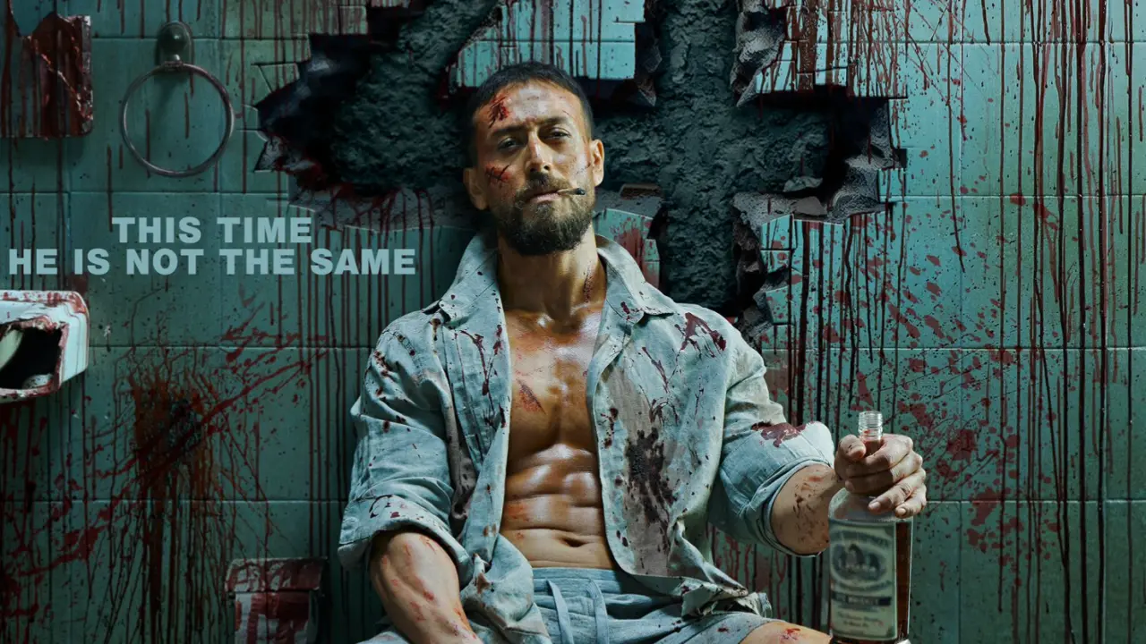 Tiger Shroff in Baaghi 4 poster