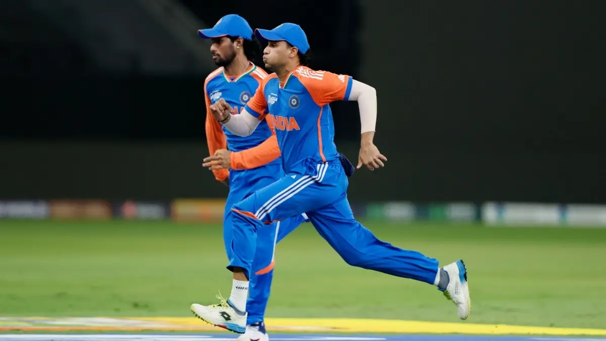 Tilak Varma and Abhishek Sharma during Asia Cup 2025