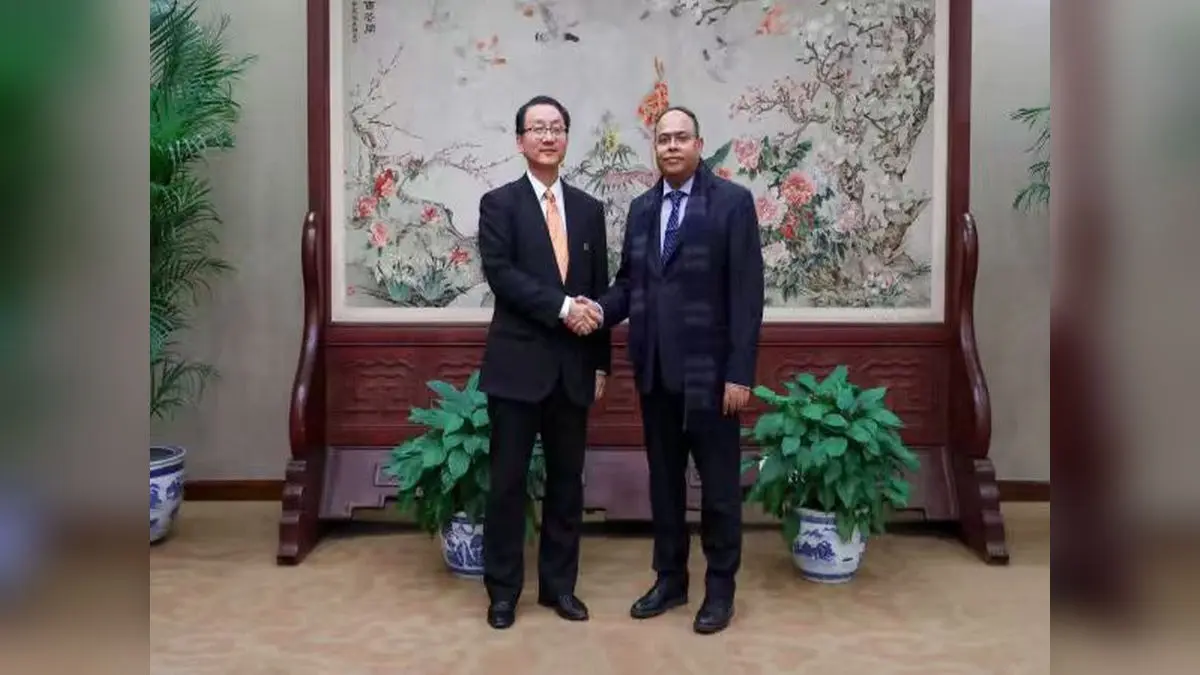 'Timely and Productive': China Rep Liu Jinsong Hails Talks With MEA Secretary Sujit Ghosh On Bilateral Relations