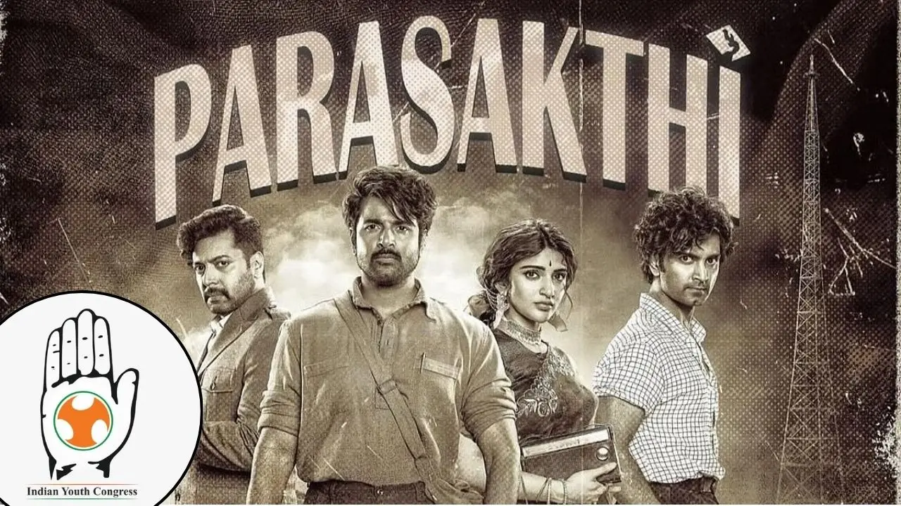 TN Youth Congress demands ban on Sivakarthikeyan's 'Parasakthi', claims film "deliberately distorts history"
