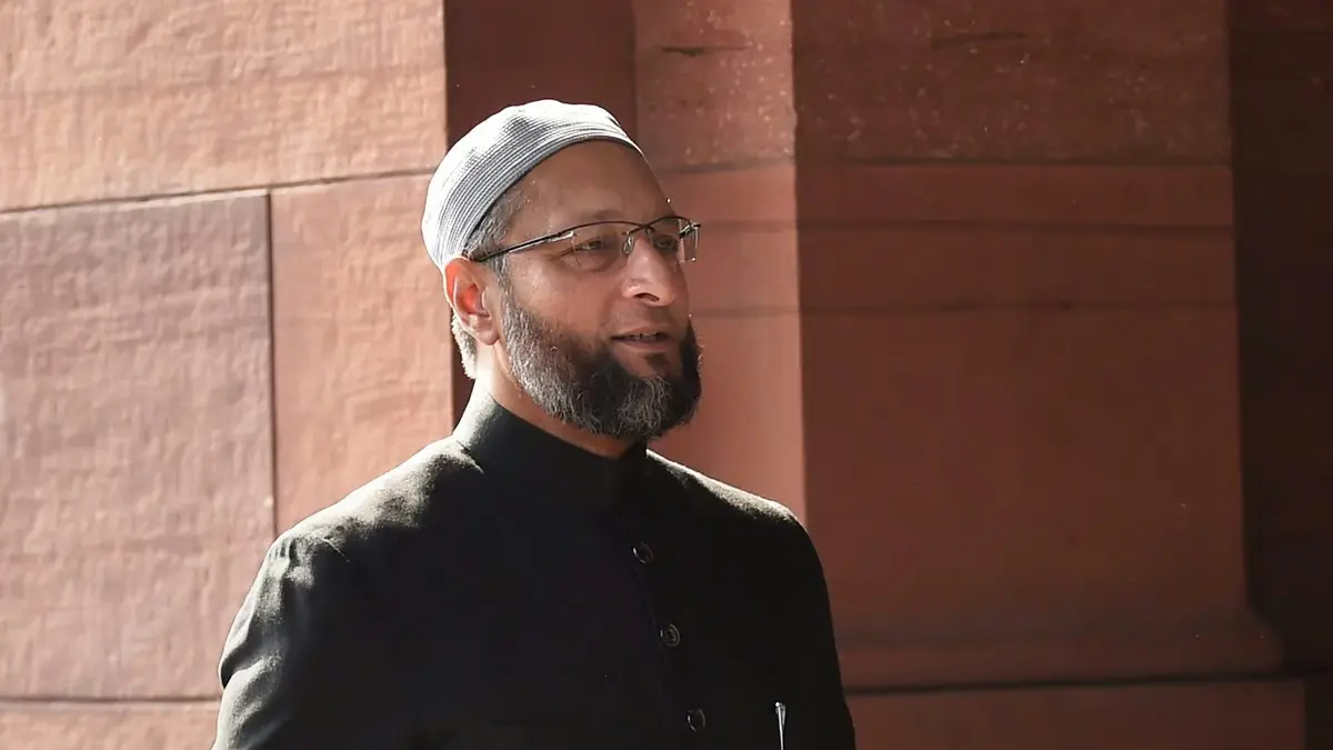 VHP holds protest against Owaisi's 'Jai Palestine' slogan