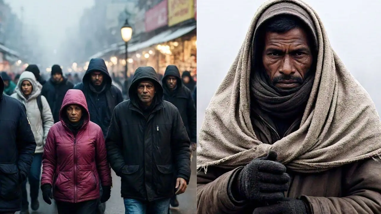 IMD UPDATE: अभी तो ठंडी शुरू हुई है! Delhi-NCR, बिहार-पंजाब में पड़ेगी हड्डी कंपा देने वाली ठंड Today Delhi Weather