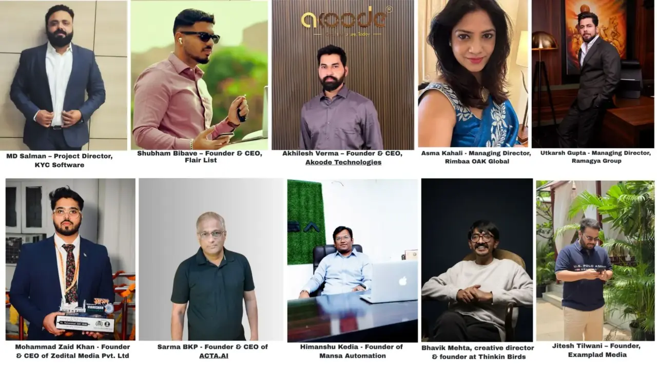 Top 10 Growing Entrepreneurs In India Transforming Their Industries In 2025