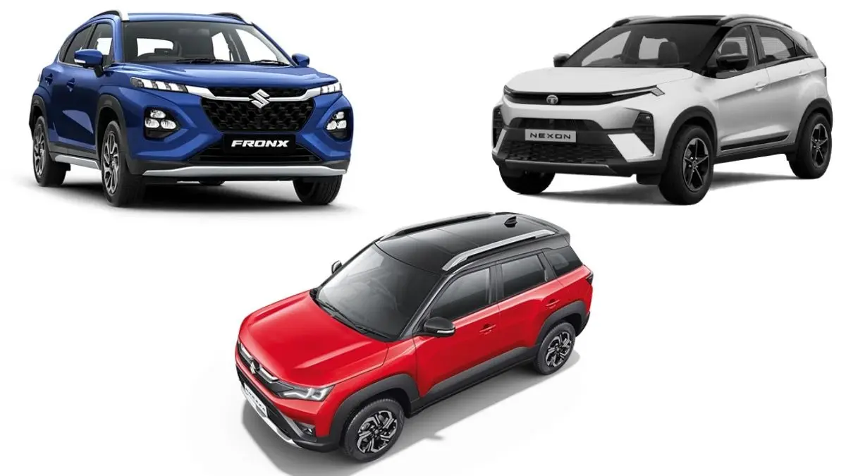 Top 3 cars with highest sales in Sub-4m compact SUV segment