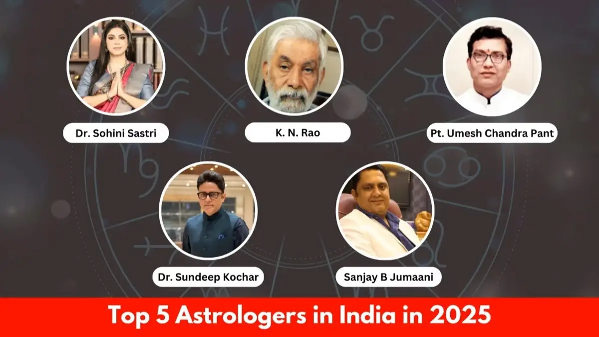 Top 5 Astrologers In India In 2025