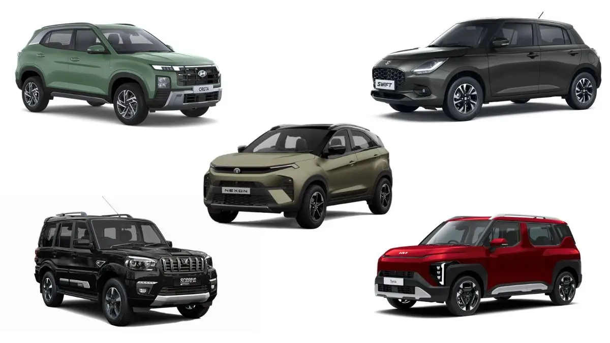 Top 5 autoakers with highest domestic sales in March 2025