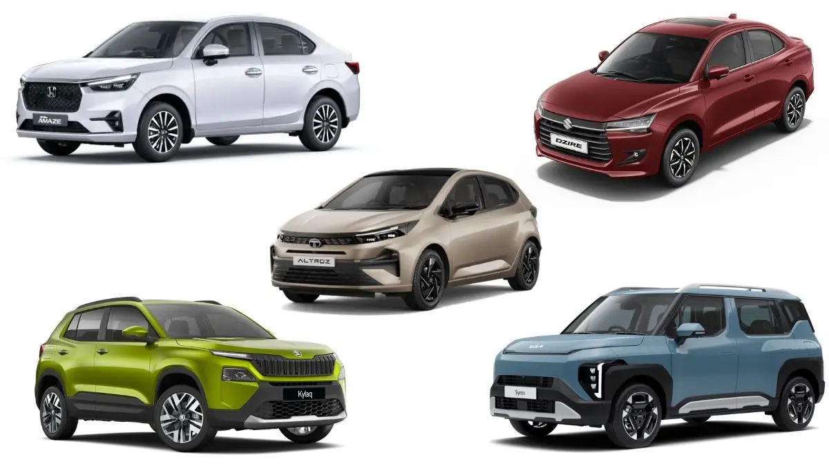 Top 5 Cars with 5-Star Safety Rating in Bharat NCAP Under ₹10 Lakh