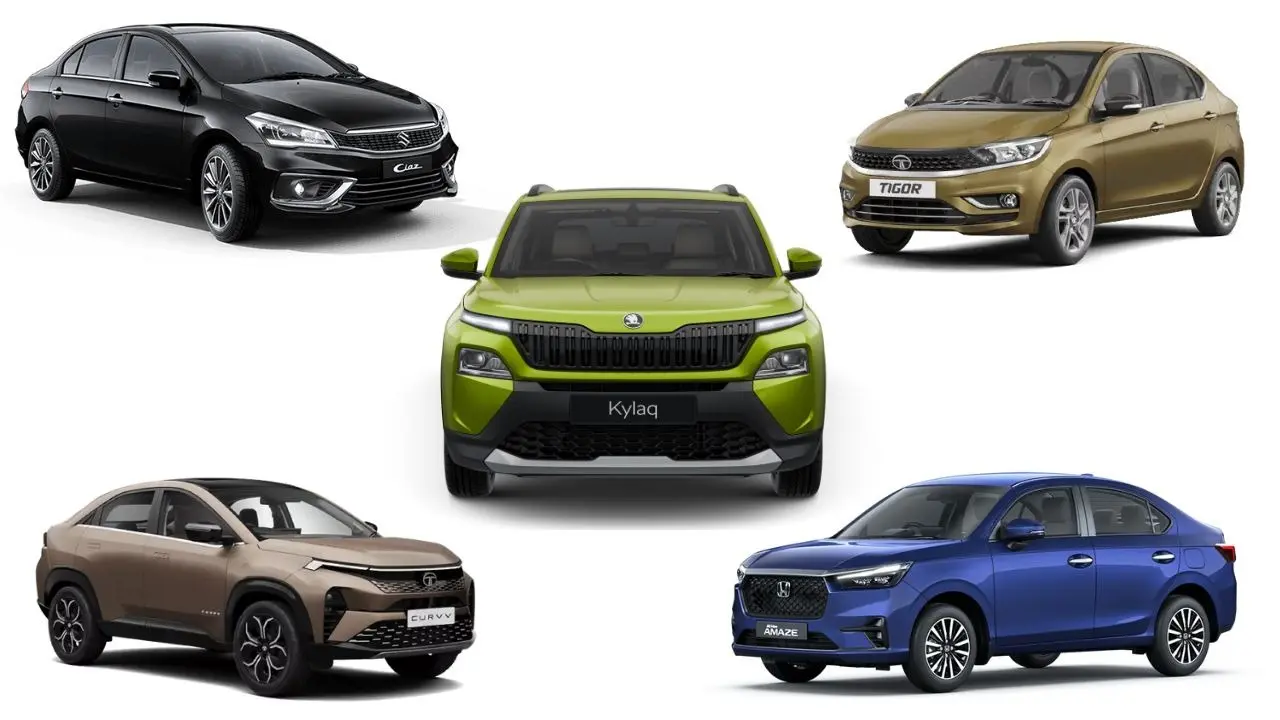 Tata Curvv to Skoda Kylaq: Top 5 Cars Under ₹15 Lakh With Boot Space of Over 400L Top 5 cars with boot space over 400L