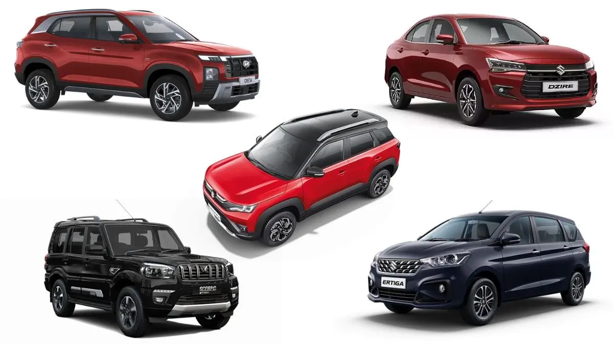 Top 5 Cars with Highest Sales in April 2025