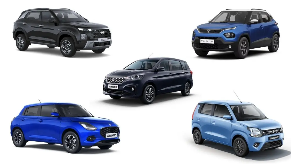 Top 5 Cars with highest sales in March 2025