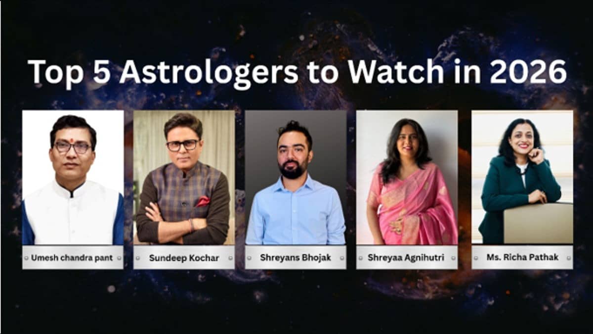 Top 5 Most Respected Astrologers In India To Watch In 2026: The New Age Guiding Stars