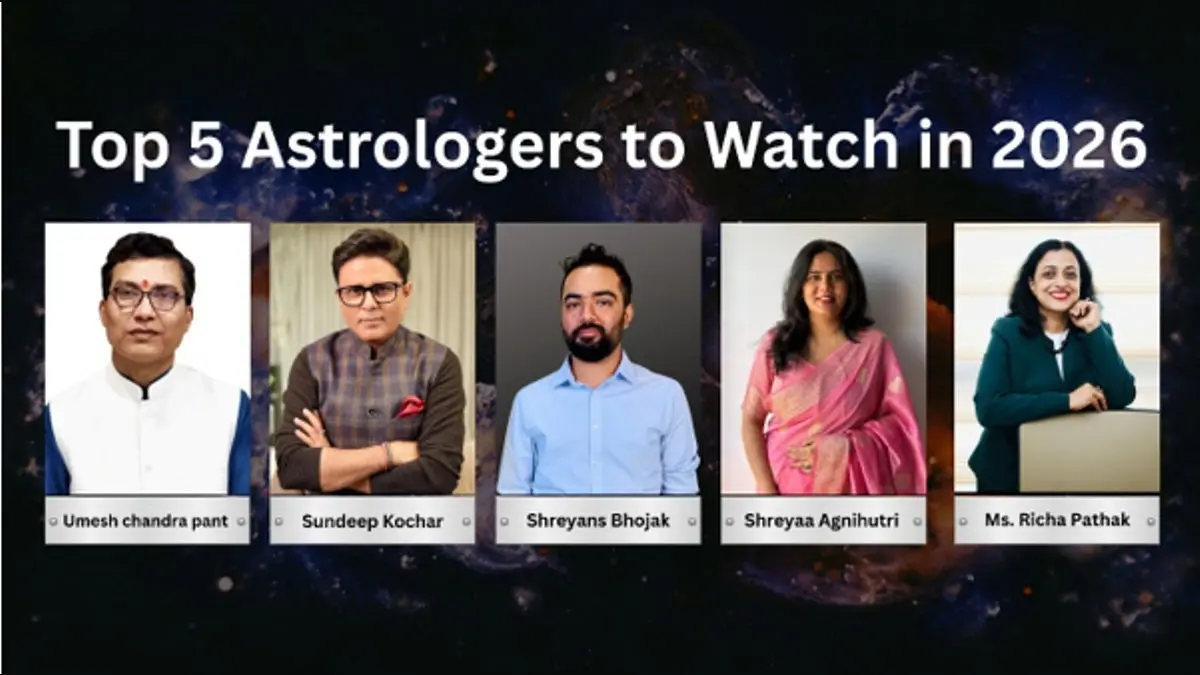 Top 5 Most Respected Astrologers In India To Watch In 2026: The New Age Guiding Stars