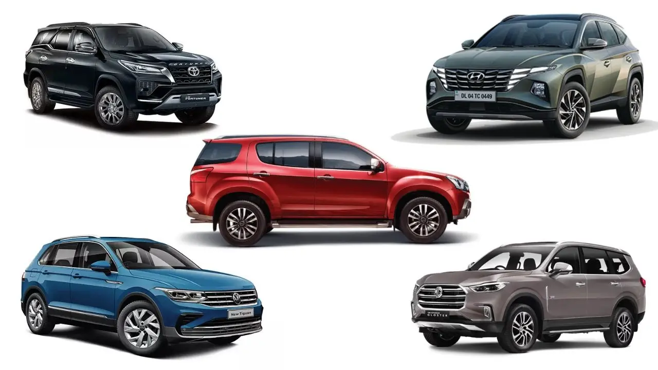 Top 5 SUVs under ₹50 lakh in India