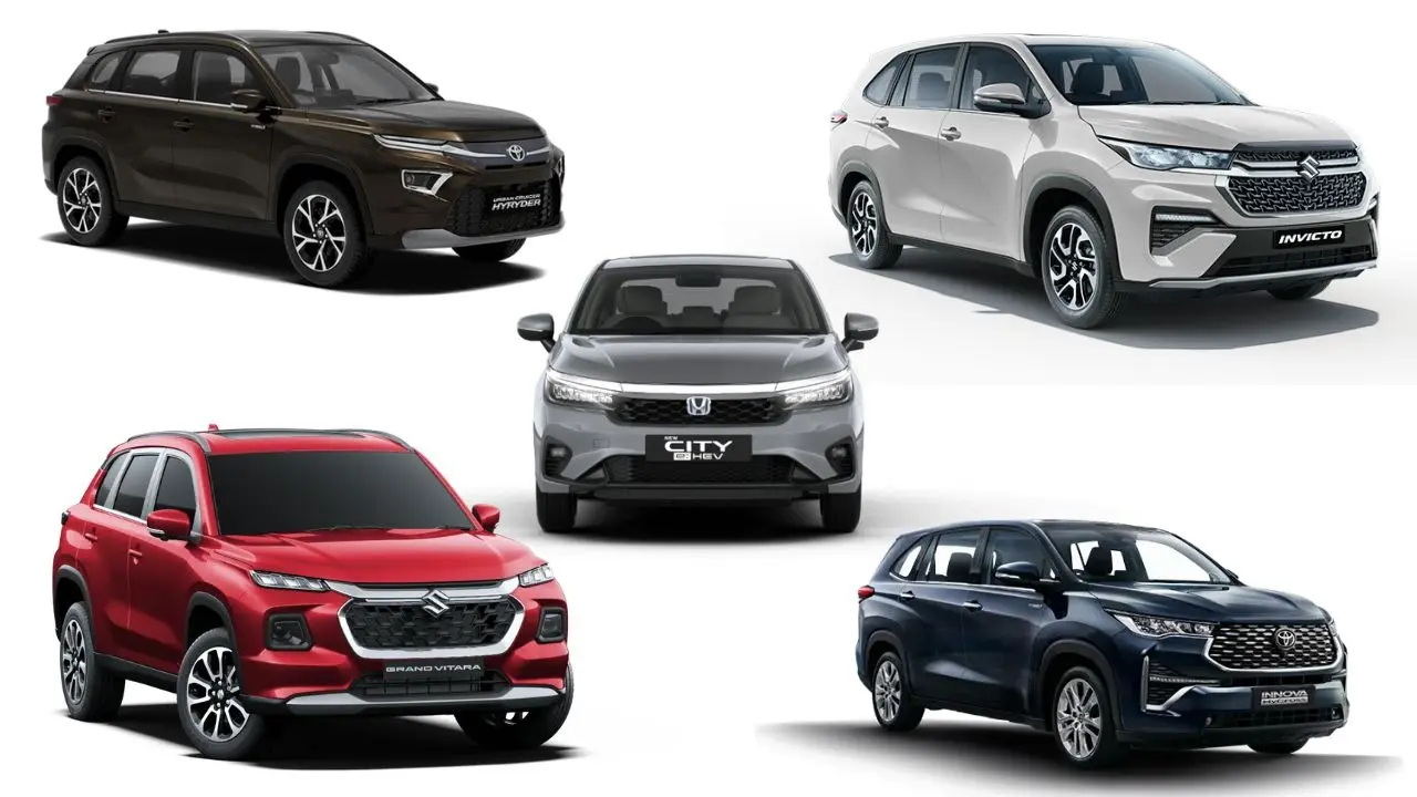 Honda City to Toyota Hyryder: Top 5 Lowest-Priced Hybrid Cars in India Top five lowest priced hybrid cars in India