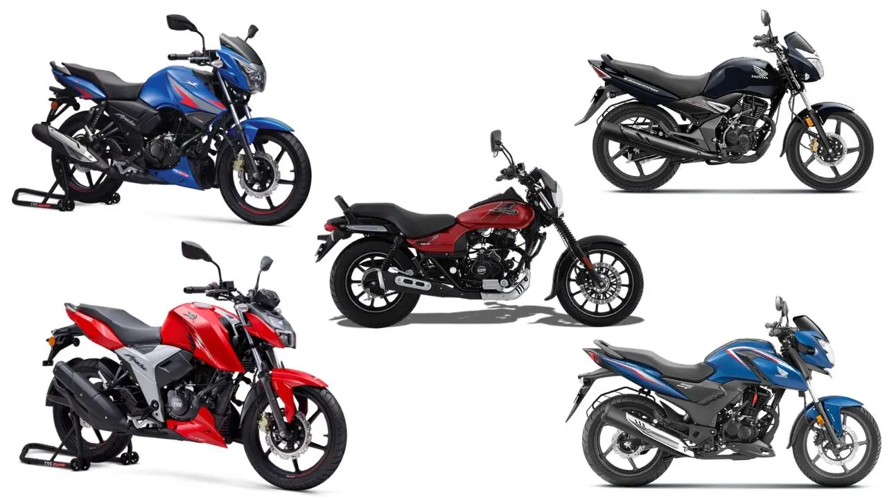 TVS Apache RTR 160 to Honda Unicorn: Top 5 Most Affordable 160cc Bikes in India Top five most affordable 160cc bikes