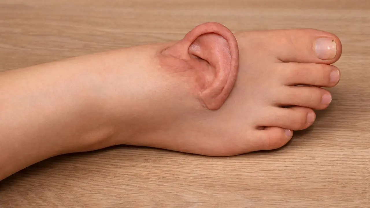Torn-Off Ear Grafted On Woman's Foot In World's First Such Surgery