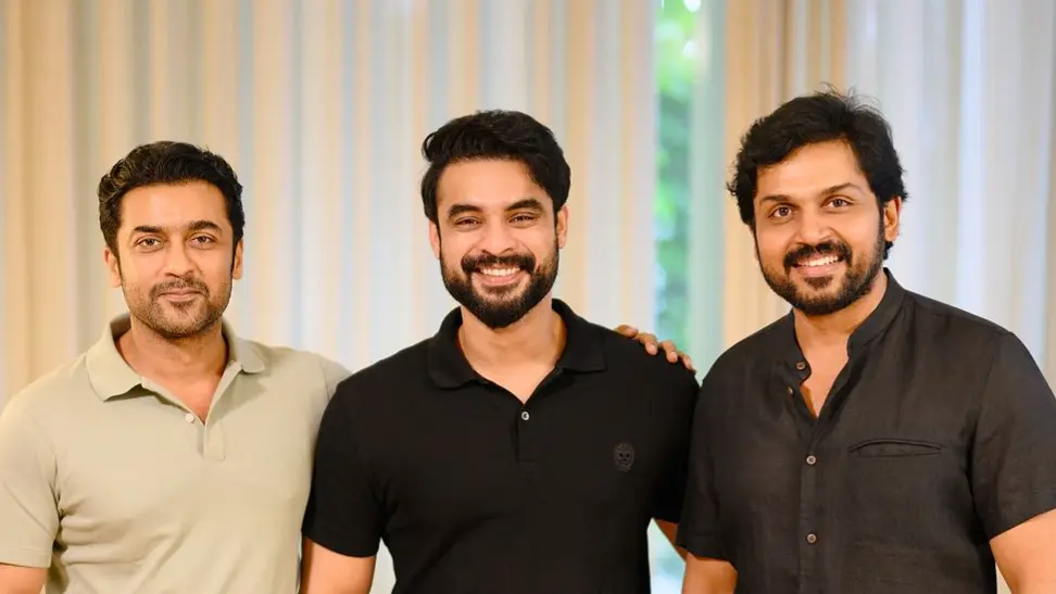 Suriya, Tovino Thomas To Collaborate For Film? Viral Photo Of Actors Posing Together Sparks Rumours Tovino Thomas and Suriya to collaborate?