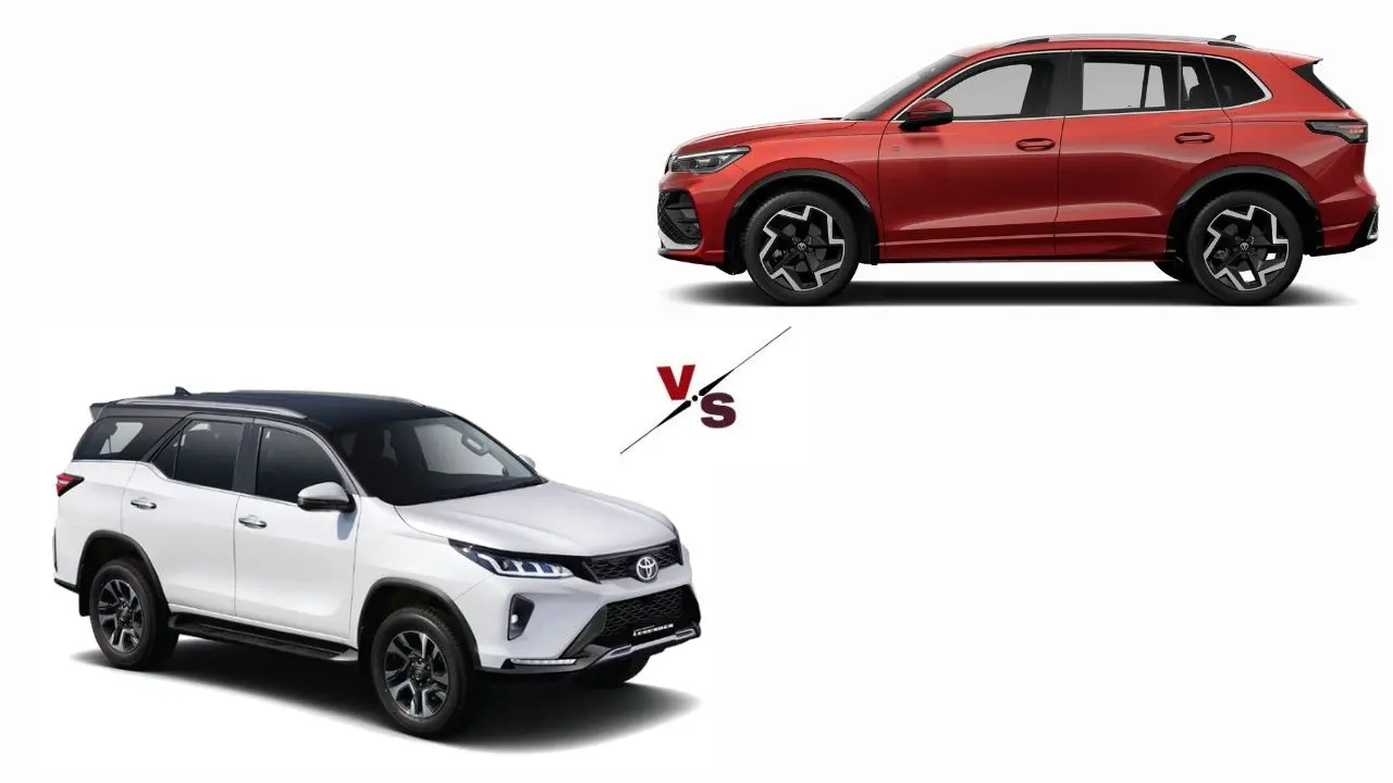Toyota Fortuner Legender vs Volkswagen Tiguan R Line