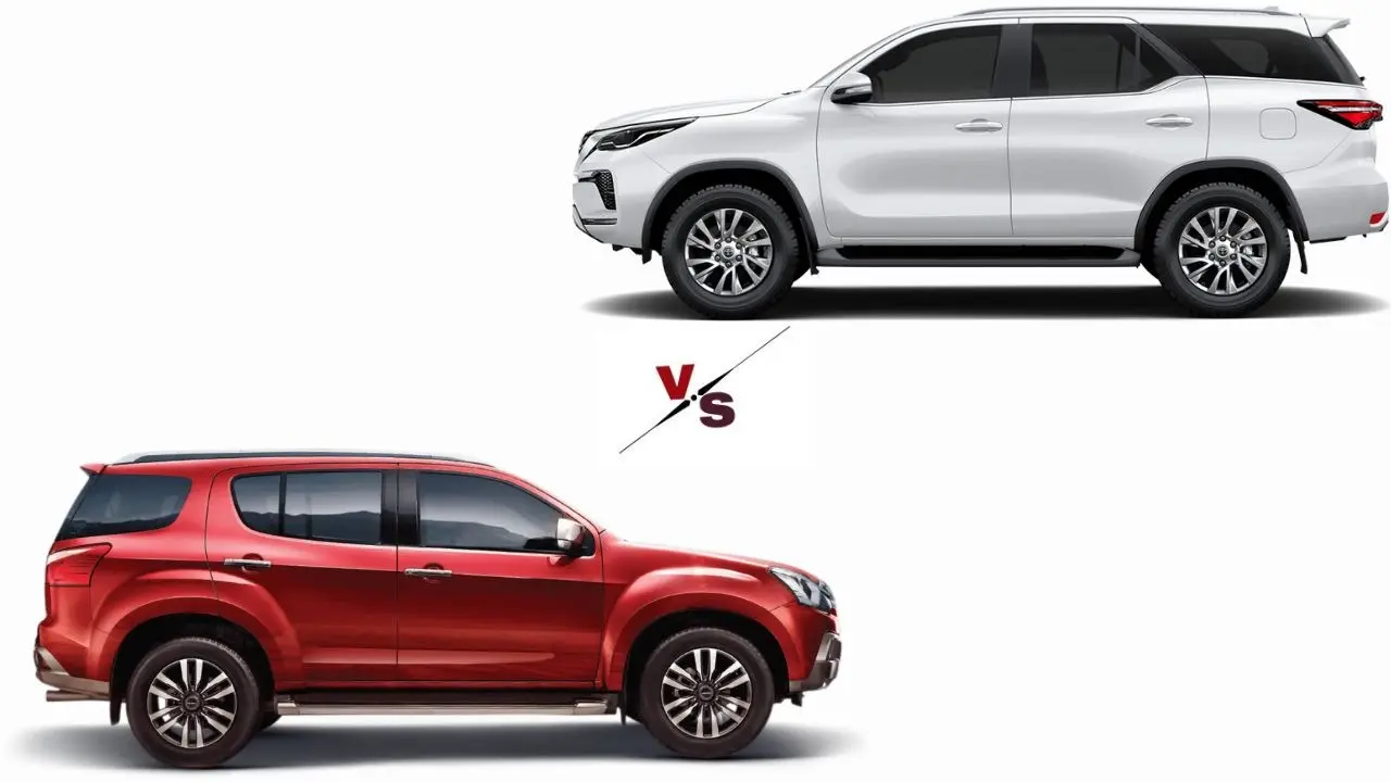 Toyota Fortuner vs Isuzu MU-X