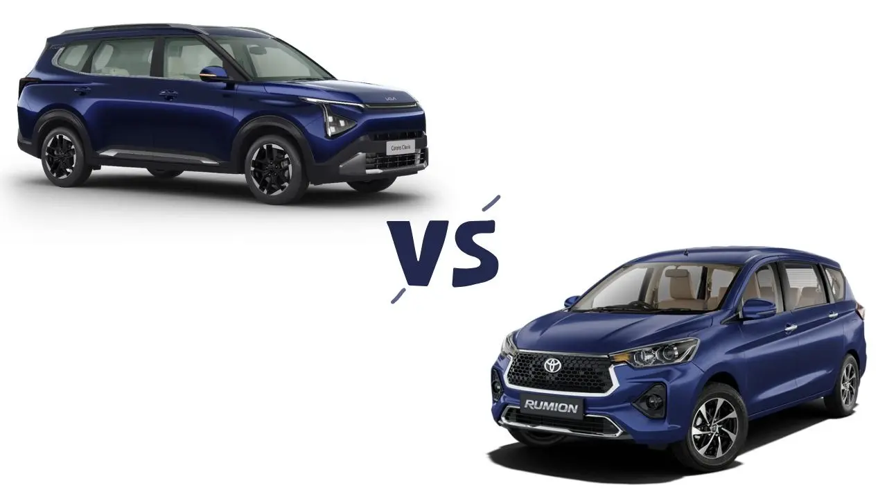 Toyota Rumion vs Kia Carens Clavis