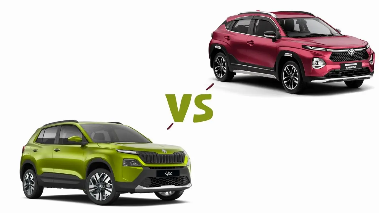 Toyota Taisor vs Skoda Kylaq