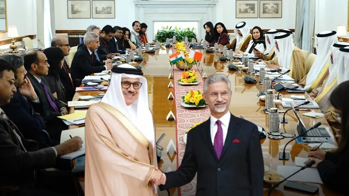 Trade, Security, Defence Top Agenda as EAM Jaishankar Meets Bahrain Counterpart During 5th High Joint Commission Meeting