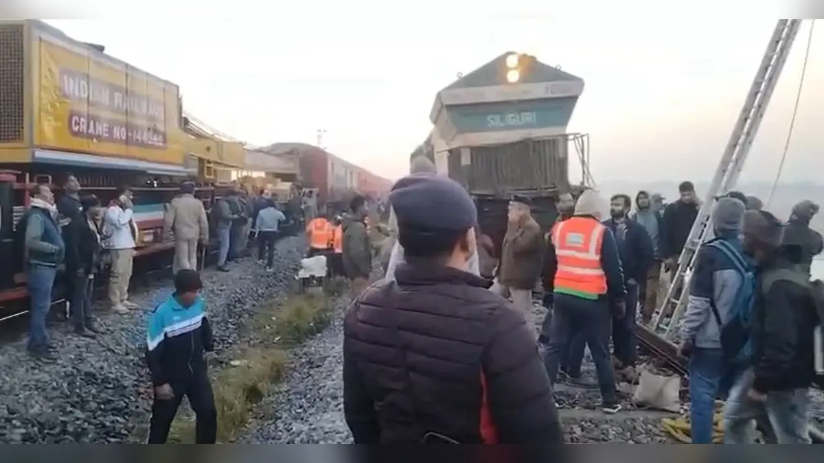 Tragic Train Accident In Assam: 8 Elephants Killed, Five Rajdhani Express Coaches Derailed