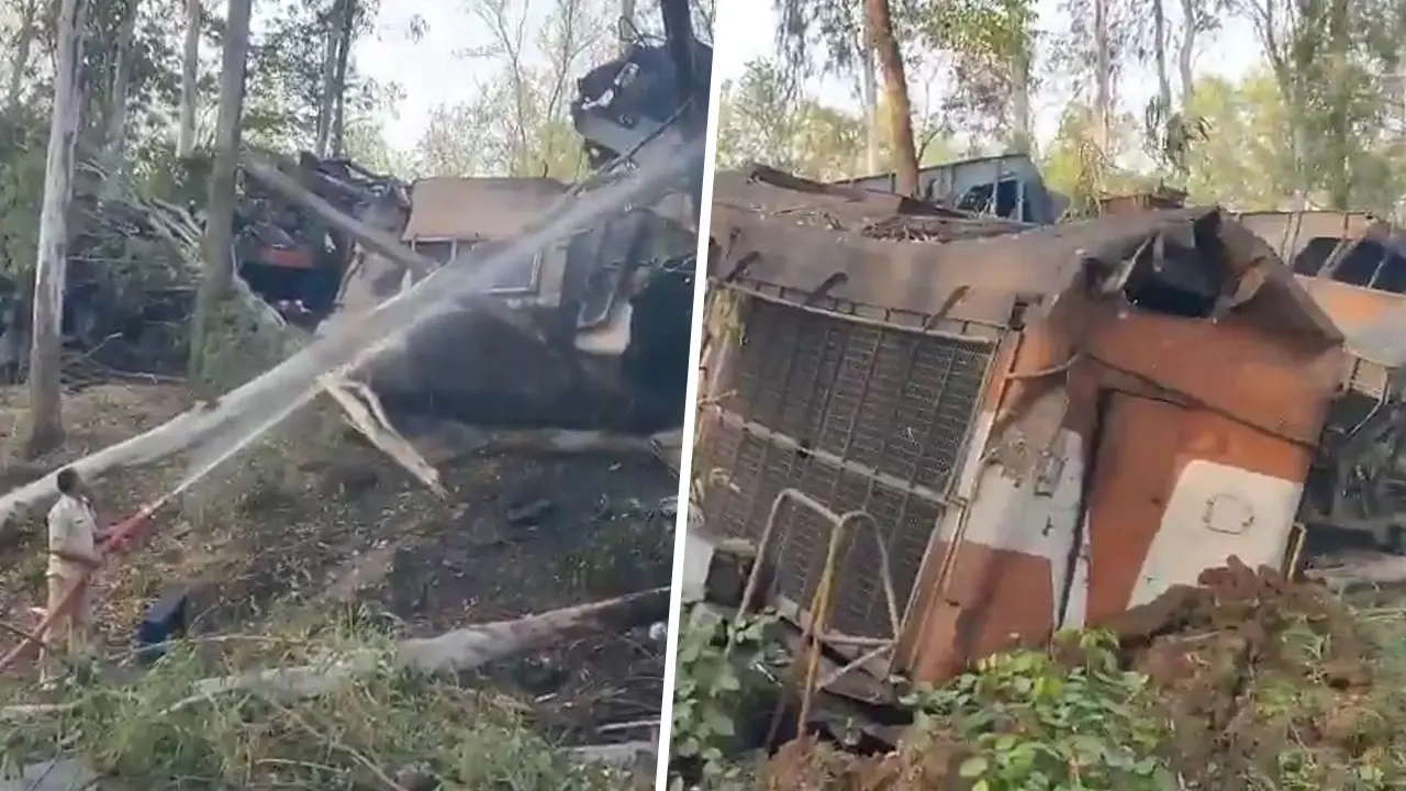 Train Accident in Jharkhand