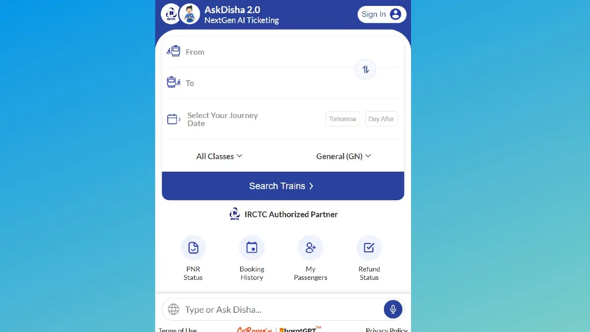 Travel Ticket Hack: Here’s How to Book Train Tickets on IRCTC Without Typing a Single Word