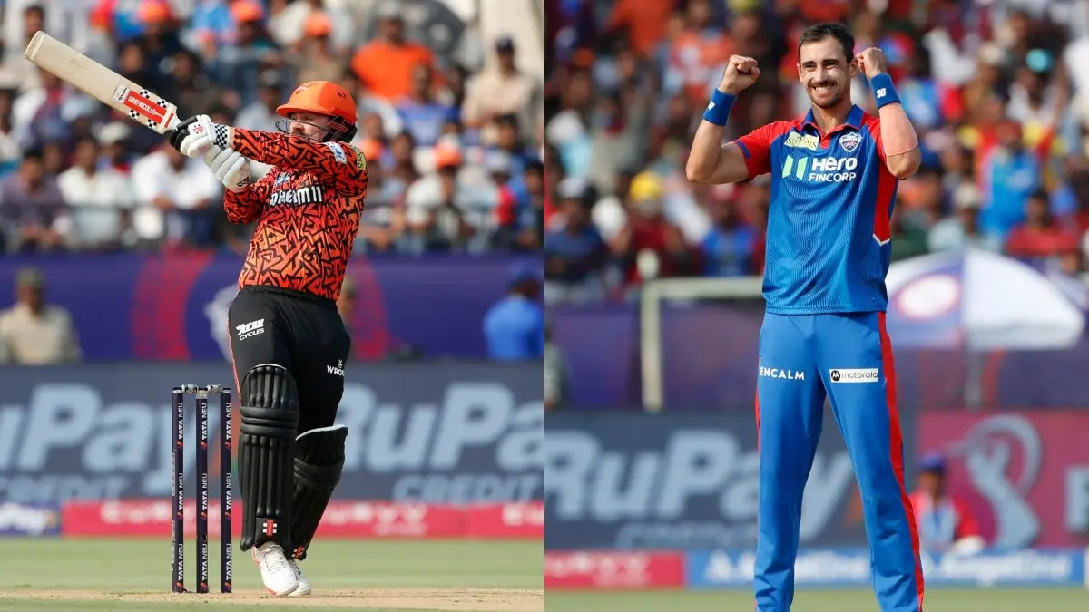 Travis Head and Mitchell Starc