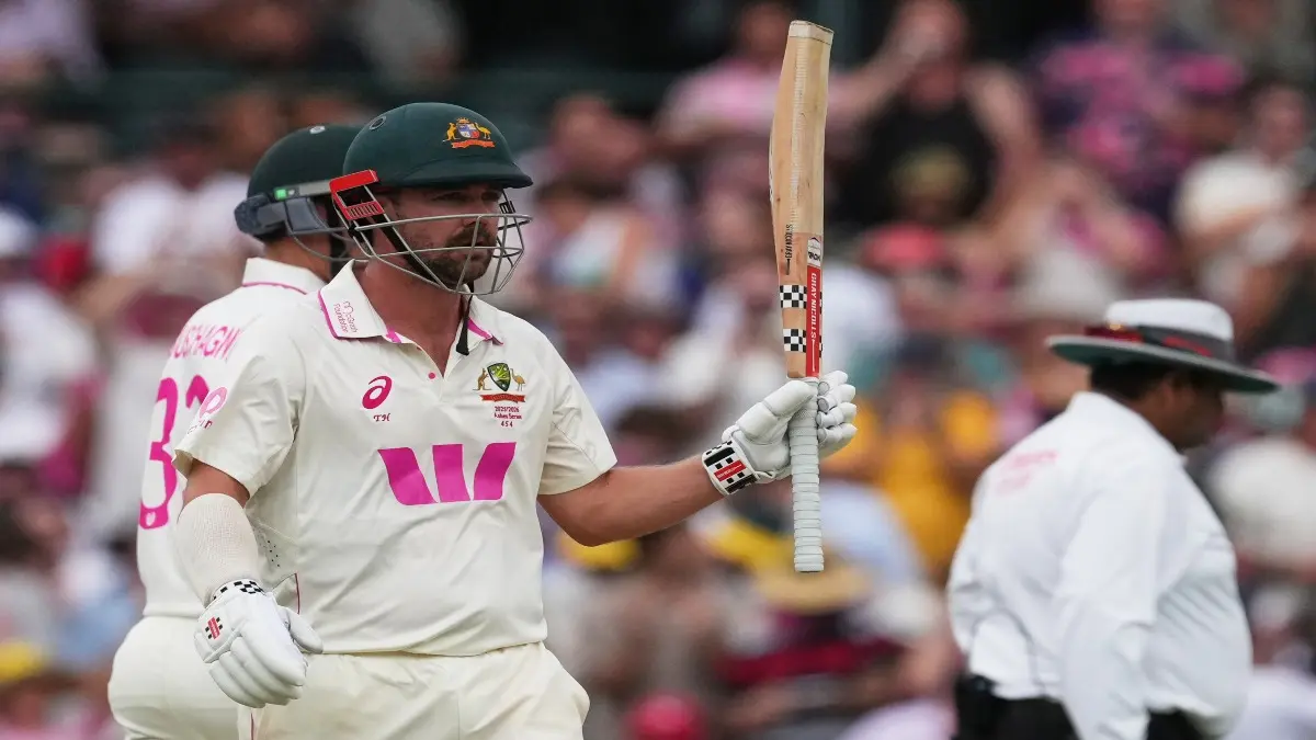 Travis Head in action at Sydney