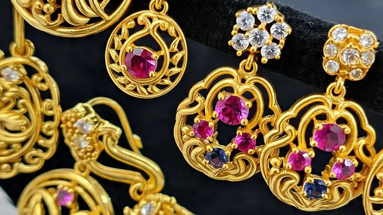 Trending Gold Earrings designs