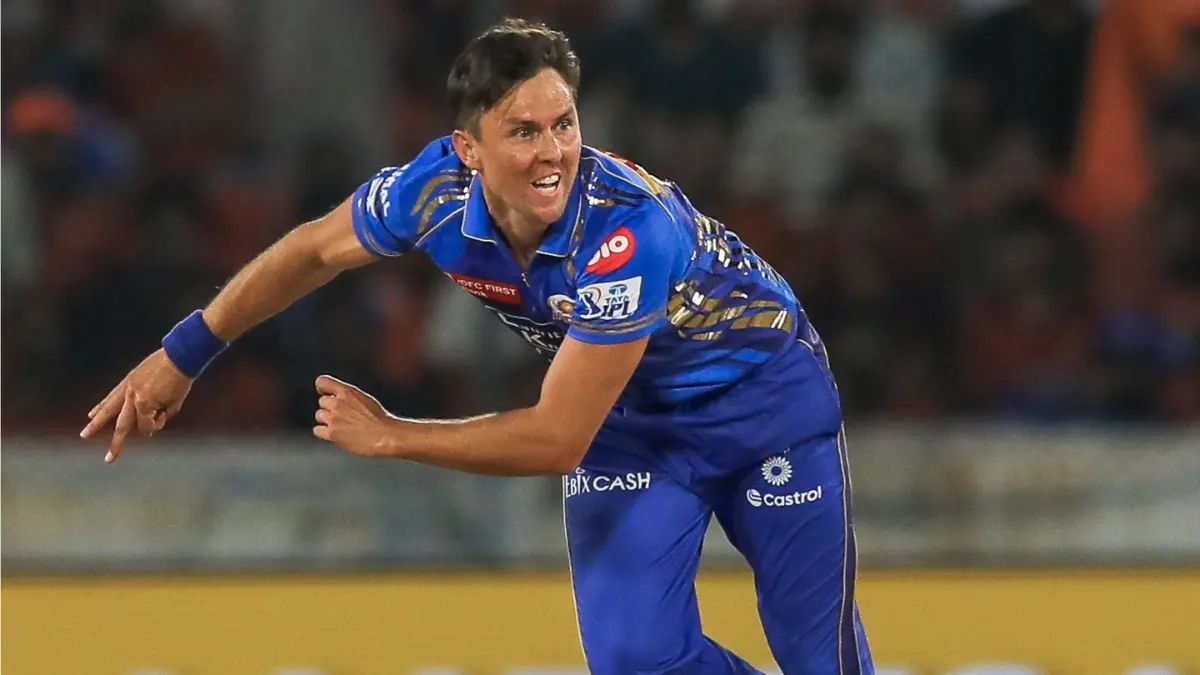 Trent Boult in action