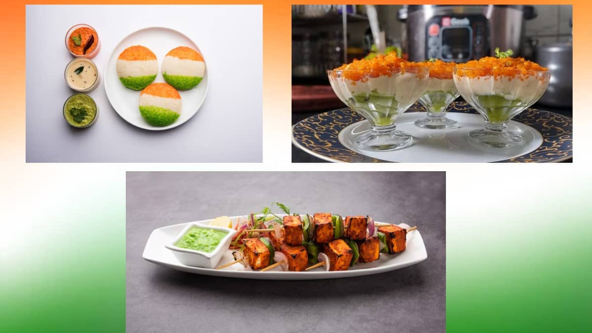 Tricolour dishes for Republic Day 2026