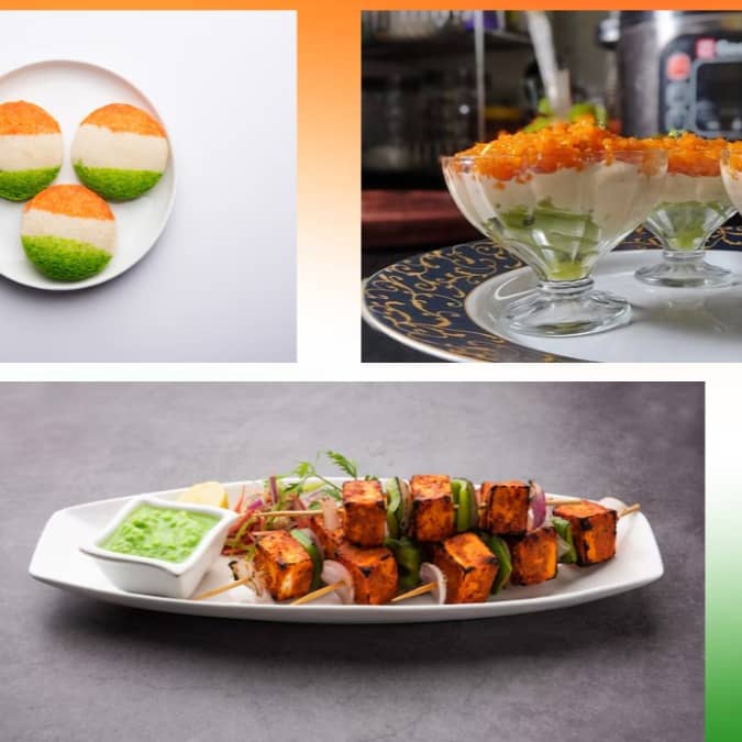 Tricolour dishes for Republic Day 2026