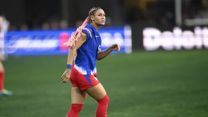 Us Women's Team Star Trinity Rodman Says Her Relationship With Father Dennis Rodman Is Strained Trinity Rodman