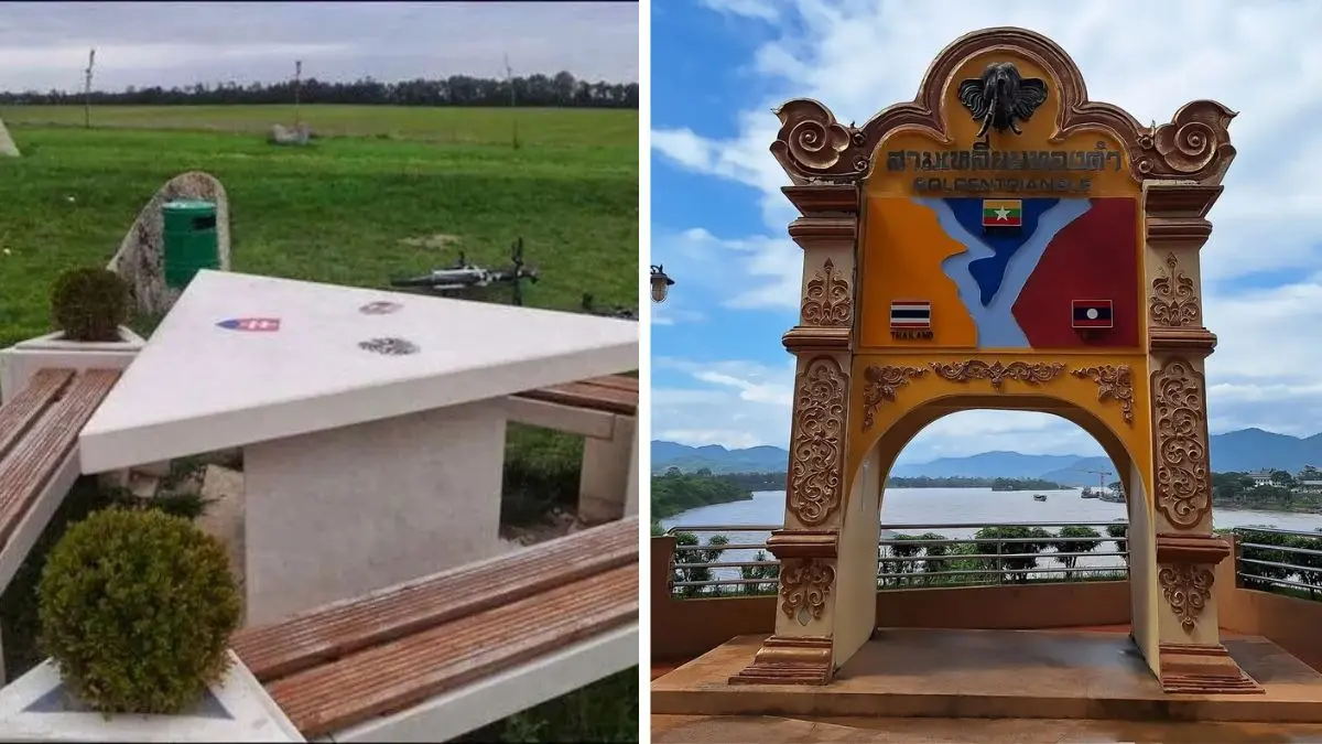 Tripoints of the world