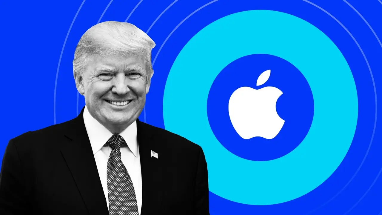 Trump and apple