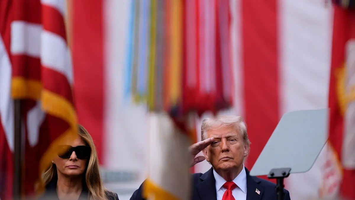 Trump And Melania Attend 9/11 Anniversary At Pentagon Memorial Trump And Melania Attend 9/11 Anniversary At Pentagon Memorial