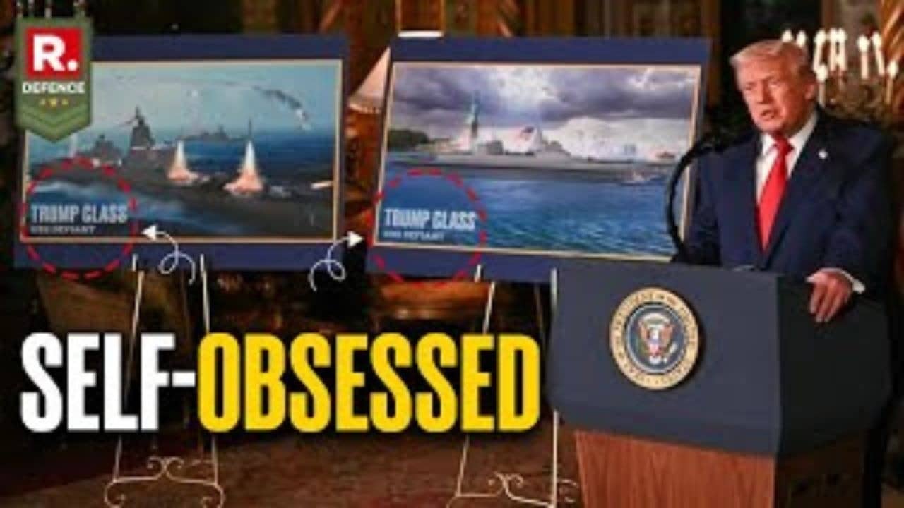 Trump Announces “Golden Fleet” US Battleships Named After Himself