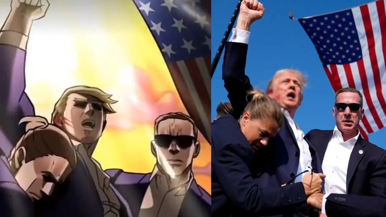 Viral Anime Depicts Trump Assassination Attempt, Goes Viral on Chinese Social Media Trump assassination bid anime inspired by 'JoJo's Bizarre Adventure'