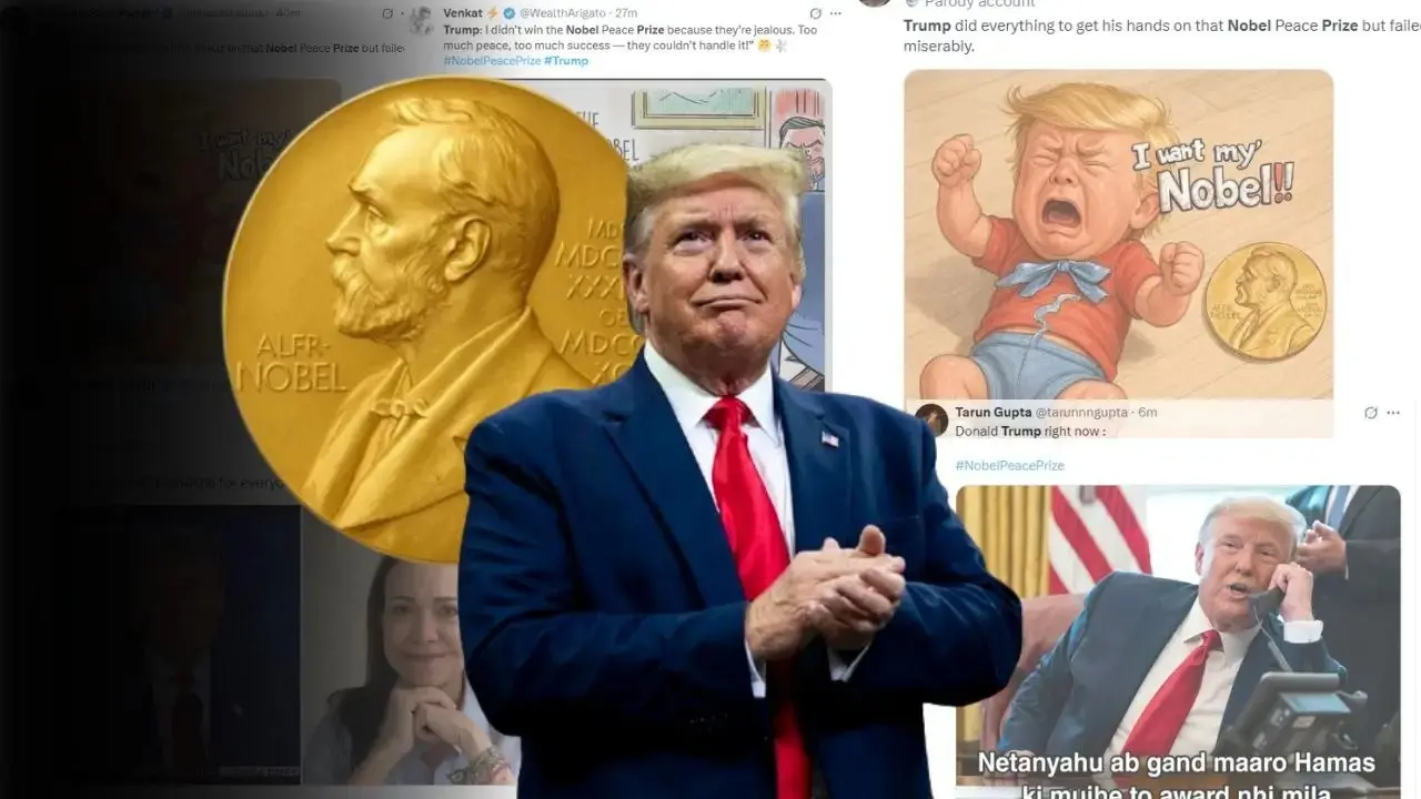 Trump Becomes Meme Target After Nobel Peace Prize Goes to María Corina Machado