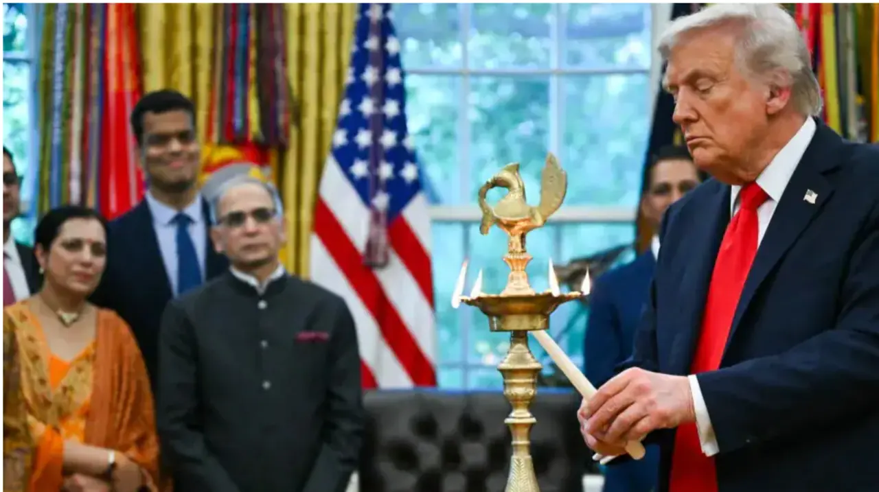 Trump Celebrates Diwali in White House, Calls PM Modi 'Great Friend'