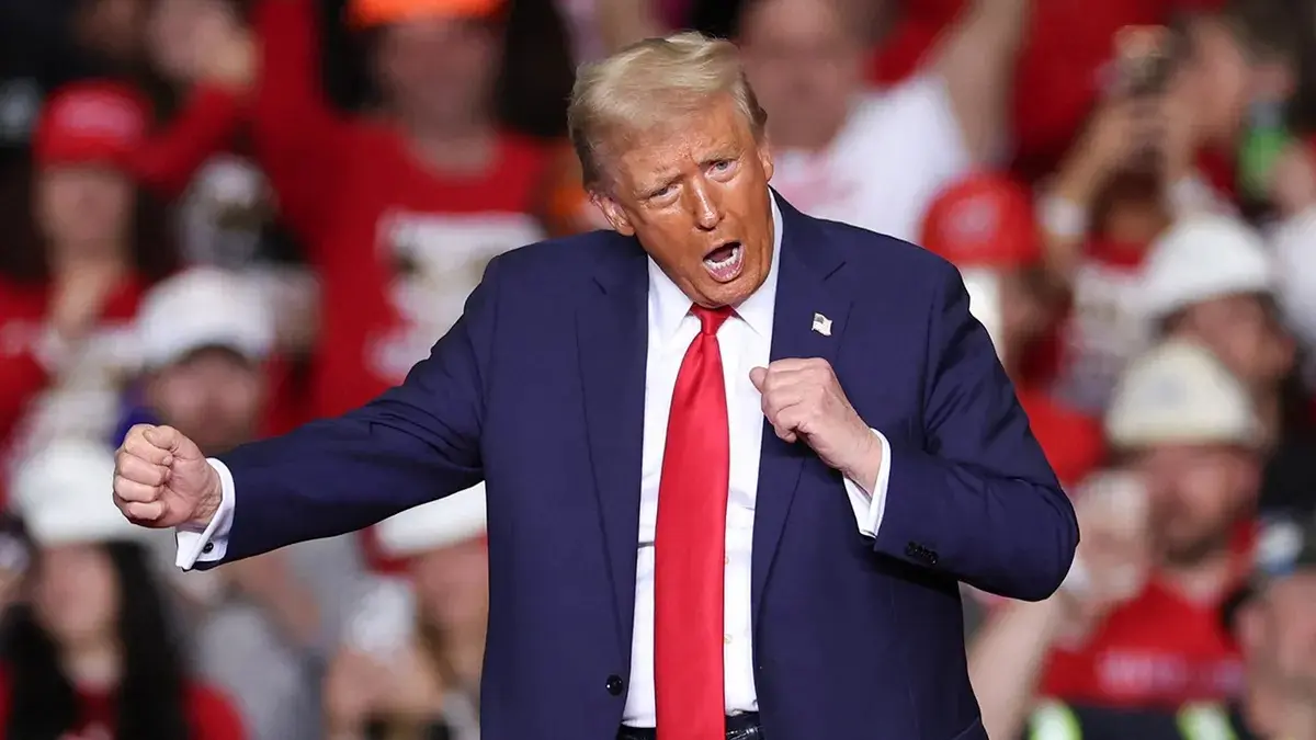 Trump Does the TKO Shuffle: President Dances His Way Into UFC 314, Crowd Goes Wild”*